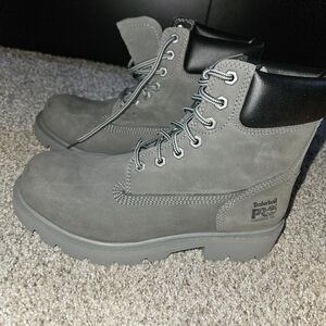 Timberland PRO Charcoal Gray Boots